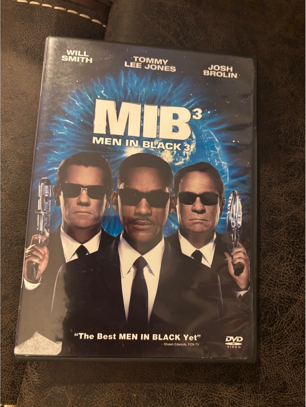 Men in Black 3 DVD MIB3 Will Smith Tommy Lee Jones Josh Brolin Movie